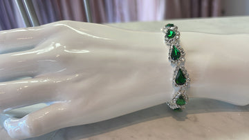 Accesorios RHINESTONES TEAR BRACELET - Celebra La Boutique